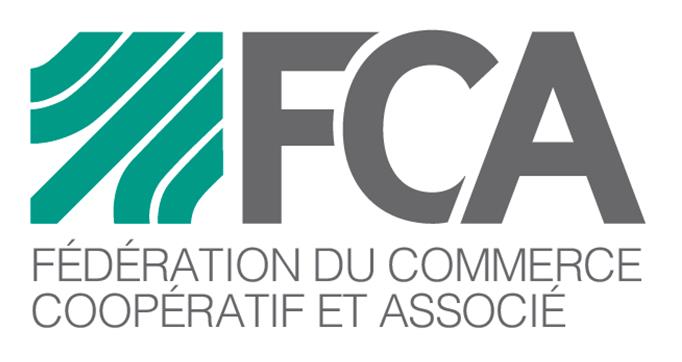 logo FCA Fédération du Commerce Coopératif et Associé
