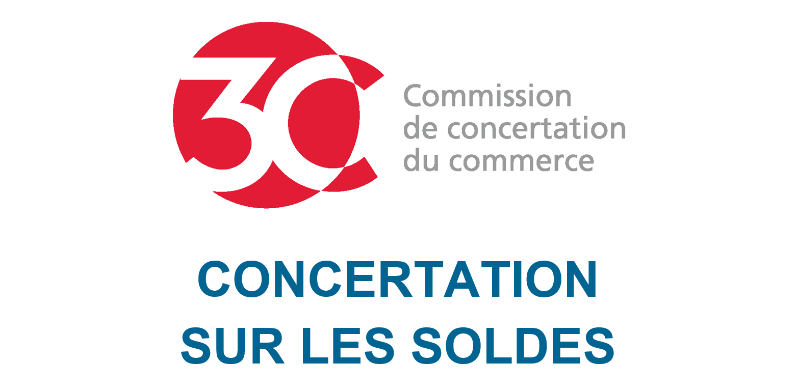 Concertation sur les soldes 